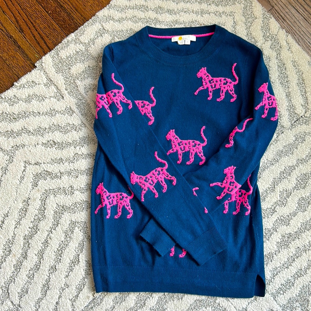 Boden navy cashmere sweater (XS)